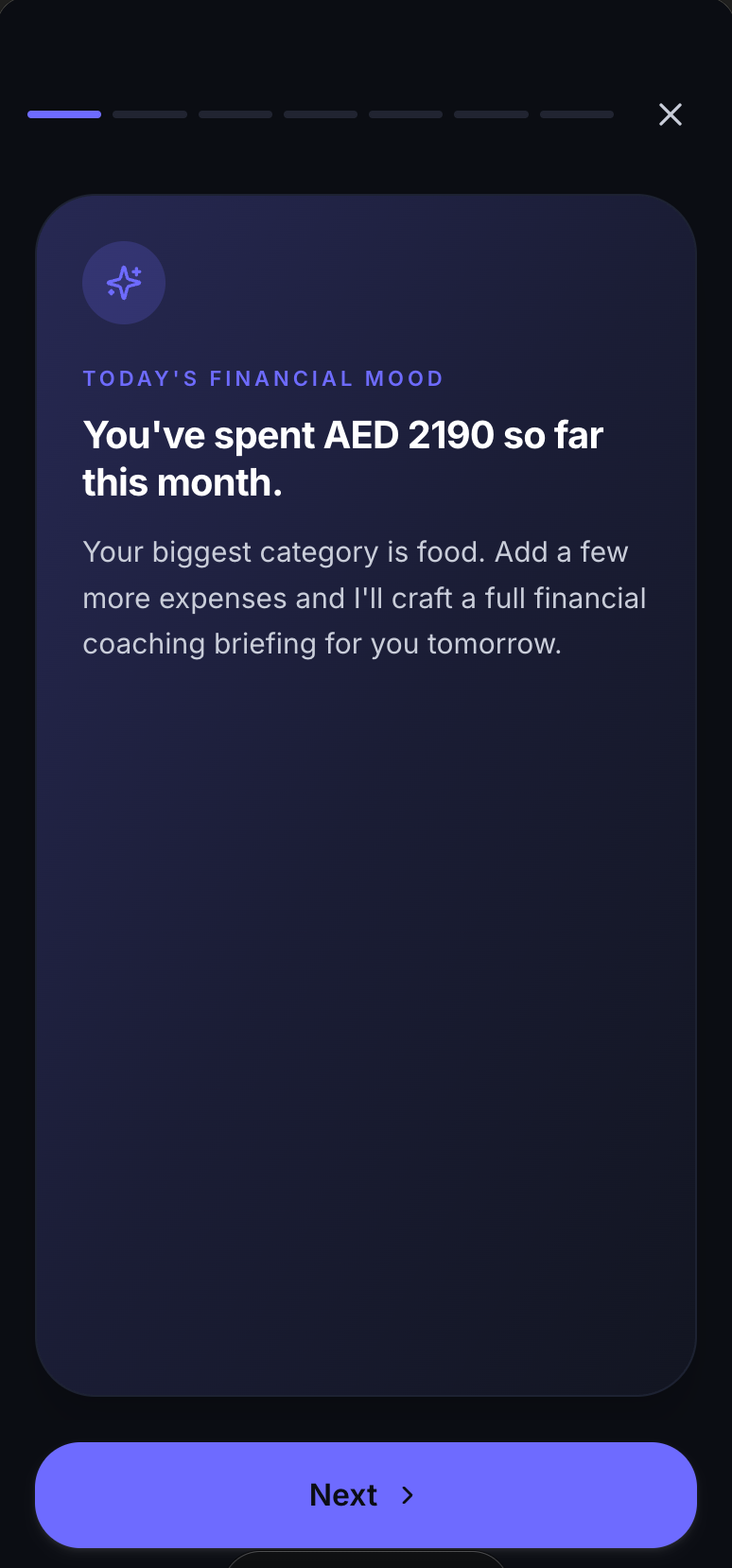 Expenso budget dashboard with spending analytics